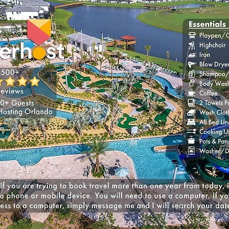C - New 4 Bedroom Home - 5 Miles To Disney - Free Water Park - Private Pool Kissimmee Exterior photo