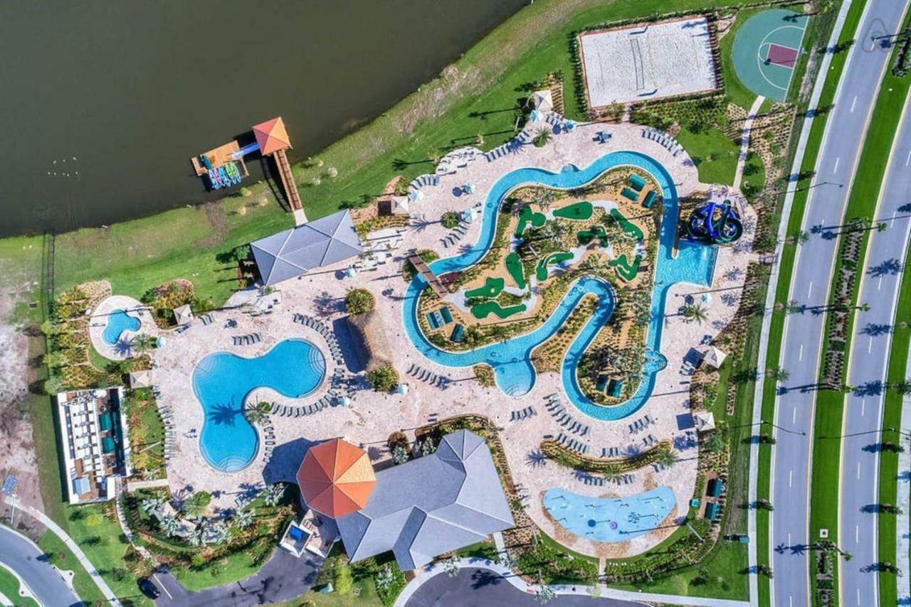 C - New 4 Bedroom Home - 5 Miles To Disney - Free Water Park - Private Pool Kissimmee Exterior photo